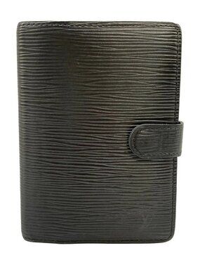 LOUIS VUITTON Agenda PM R20052 Noir Epi - CA0968 Agenda